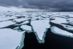 Fast ice, Svalbard